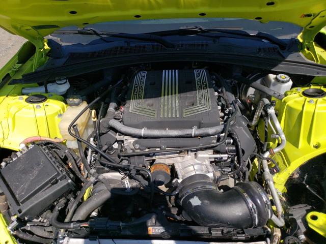 1G1FK1R61K0149319 - 2019 CHEVROLET CAMARO ZL1 YELLOW photo 11