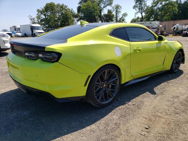 1G1FK1R61K0149319 - 2019 CHEVROLET CAMARO ZL1 YELLOW photo 3