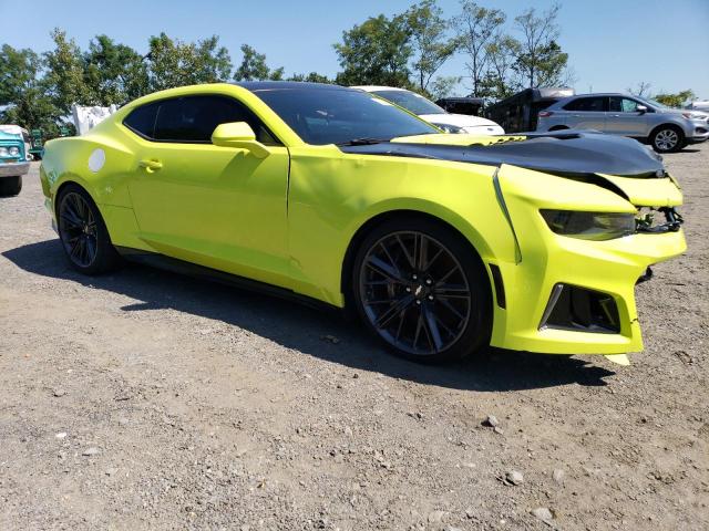 1G1FK1R61K0149319 - 2019 CHEVROLET CAMARO ZL1 YELLOW photo 4