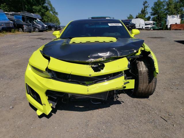 1G1FK1R61K0149319 - 2019 CHEVROLET CAMARO ZL1 YELLOW photo 5
