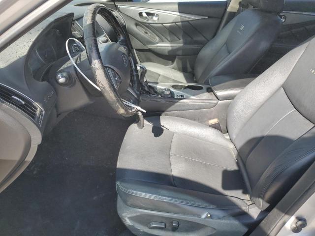 JN1BV7AR2EM695181 - 2014 INFINITI Q50 BASE Plata foto 7