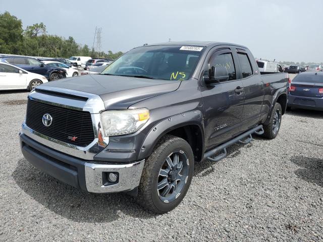 5TFRM5F13FX092908 - 2015 TOYOTA TUNDRA DOUBLE CAB SR/SR5 CHARCOAL photo 1