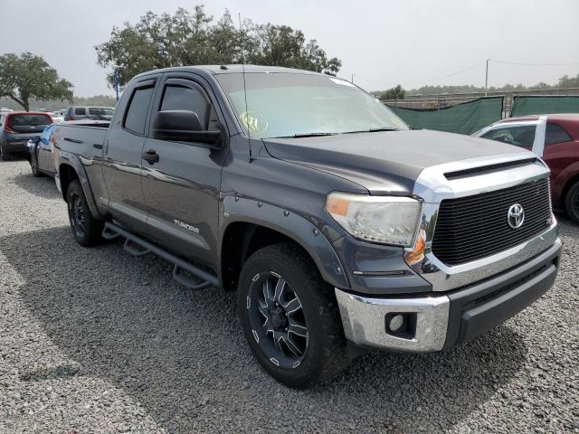 5TFRM5F13FX092908 - 2015 TOYOTA TUNDRA DOUBLE CAB SR/SR5 CHARCOAL photo 4