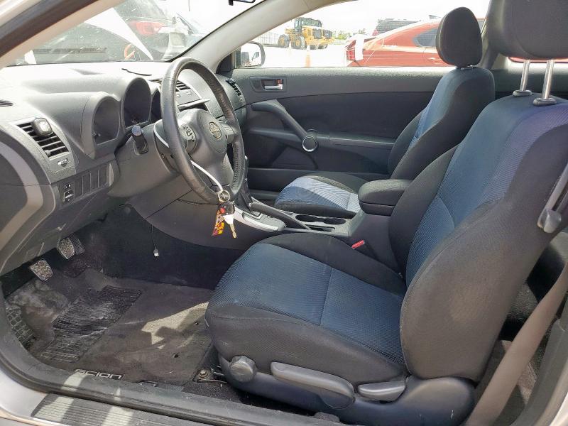 JTKDE177260110643 - 2006 TOYOTA SCION TC SILVER photo 7