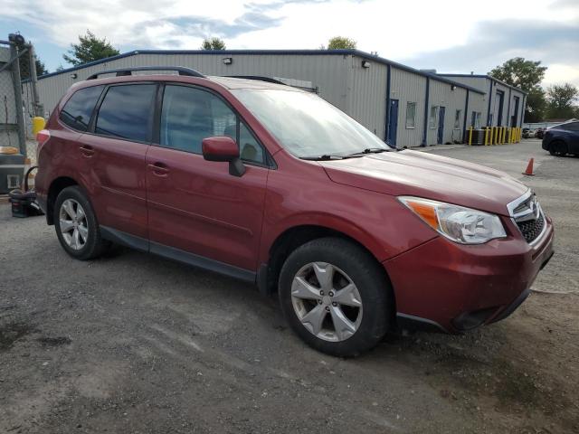 JF2SJAGC9GH547616 - 2016 SUBARU FORESTER 2.5I PREMIUM MAROON photo 4
