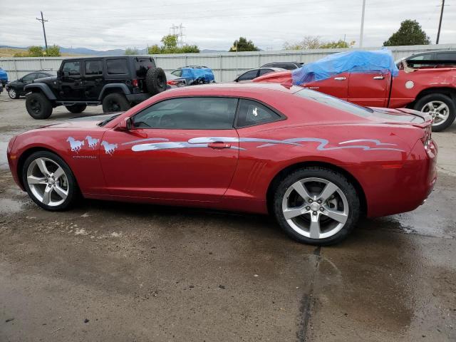 2G1FB1E37C9189956 - 2012 CHEVROLET CAMARO LT RED photo 2