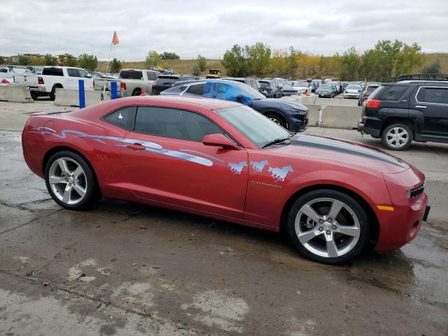 2G1FB1E37C9189956 - 2012 CHEVROLET CAMARO LT RED photo 4