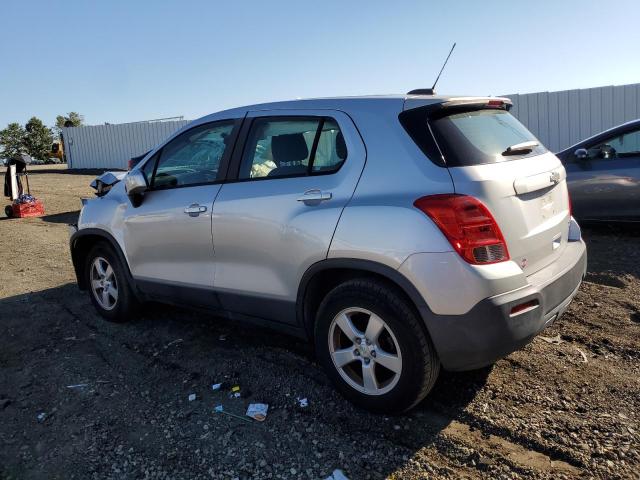 KL7CJNSBXGB505545 - 2016 CHEVROLET TRAX LS SILVER photo 2