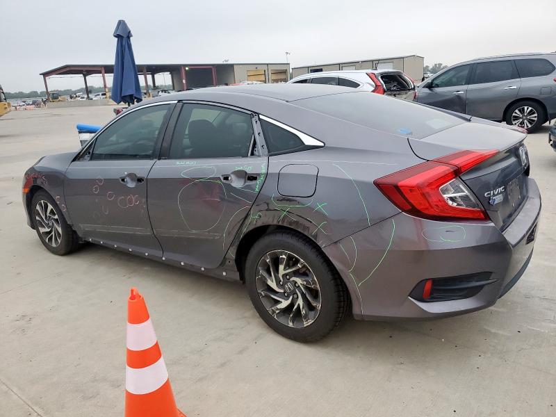 19XFC2F80GE078967 - 2016 HONDA CIVIC EX ნაცრისფერი ფოტო 2