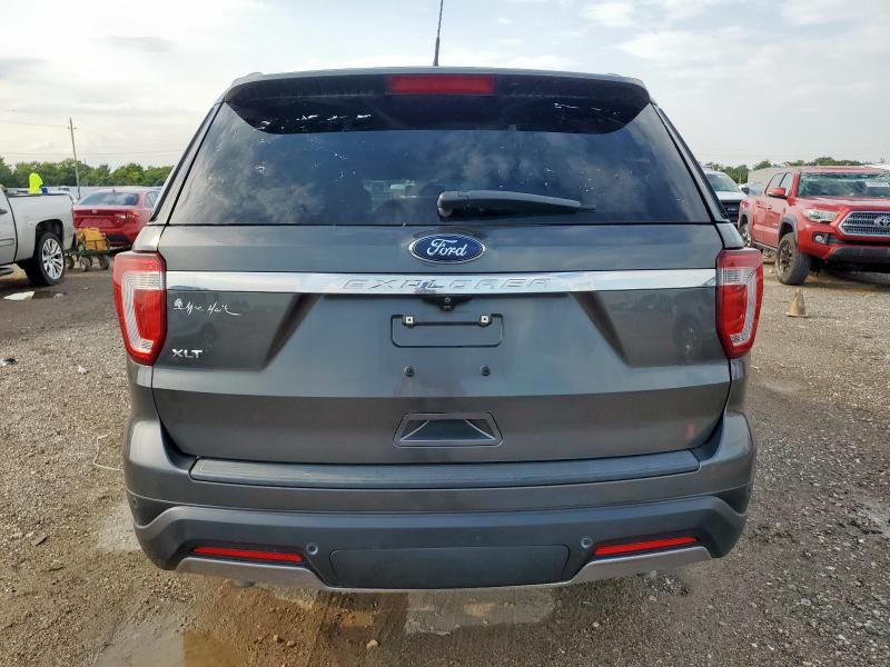 1FM5K7D86KGB06869 - 2019 FORD EXPLORER XLT CHARCOAL photo 6