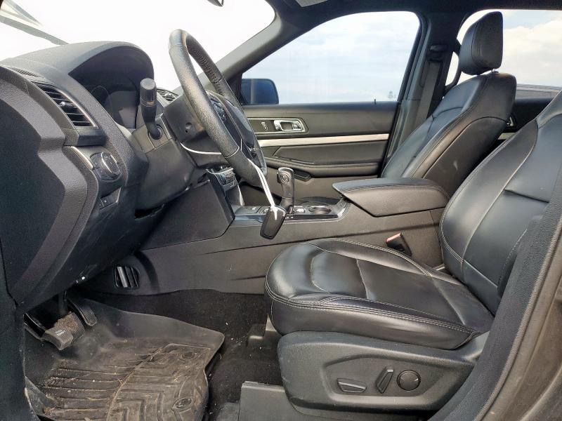 1FM5K7D86KGB06869 - 2019 FORD EXPLORER XLT CHARCOAL photo 7