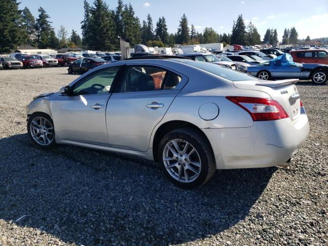 1N4AA5AP5BC801668 - 2011 NISSAN MAXIMA S SILVER photo 2