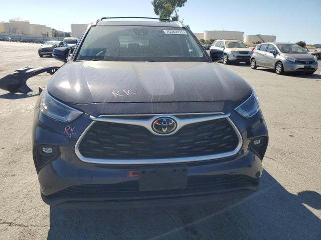 5TDHZRBH9MS156864 - 2021 TOYOTA HIGHLANDER XLE 蓝色 照片 5