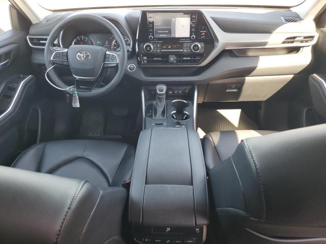 5TDHZRBH9MS156864 - 2021 TOYOTA HIGHLANDER XLE 蓝色 照片 8