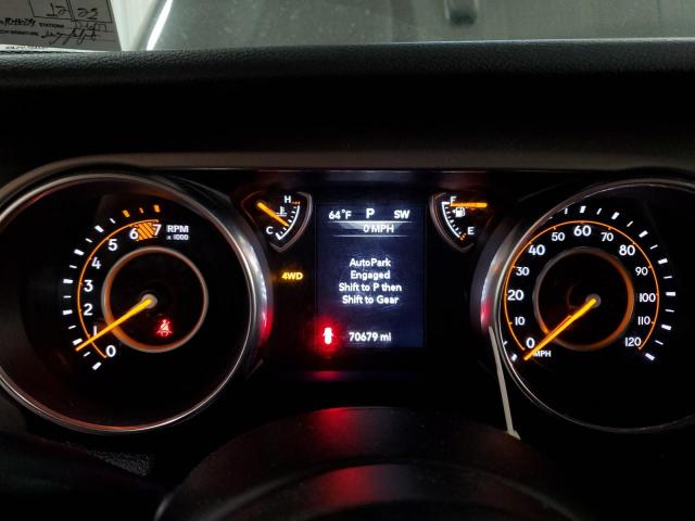 1C4HJXDN1JW316486 - 2018 JEEP WRANGLER U SPORT Gri fotoğraf 9