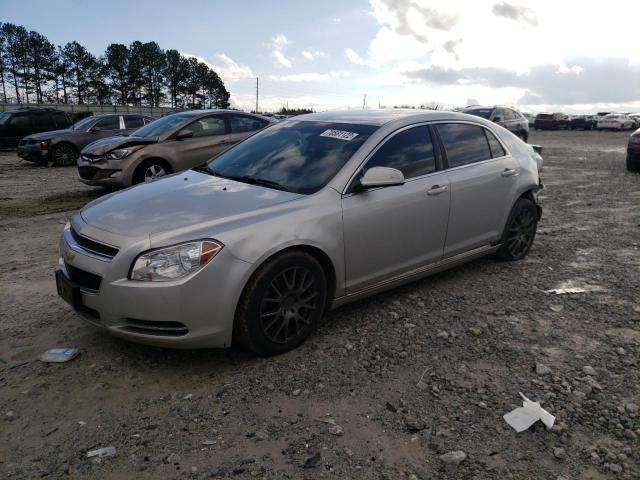 1G1ZC5EB3AF142484 - 2010 CHEVROLET MALIBU 1LT SILVER photo 1
