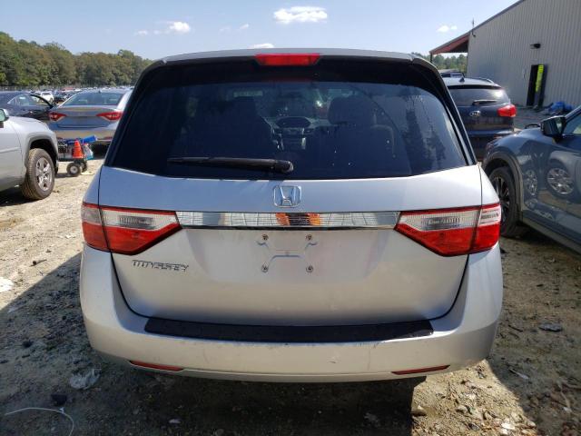 5FNRL5H25CB135076 - 2012 HONDA ODYSSEY LX SILVER photo 6