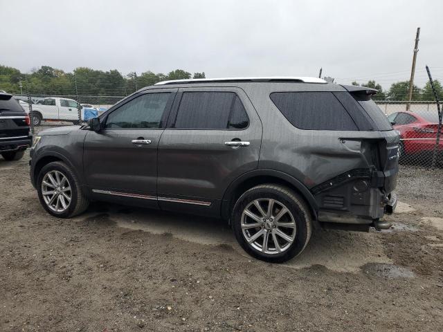 1FM5K8F86GGA88030 - 2016 FORD EXPLORER LIMITED GRAY photo 2