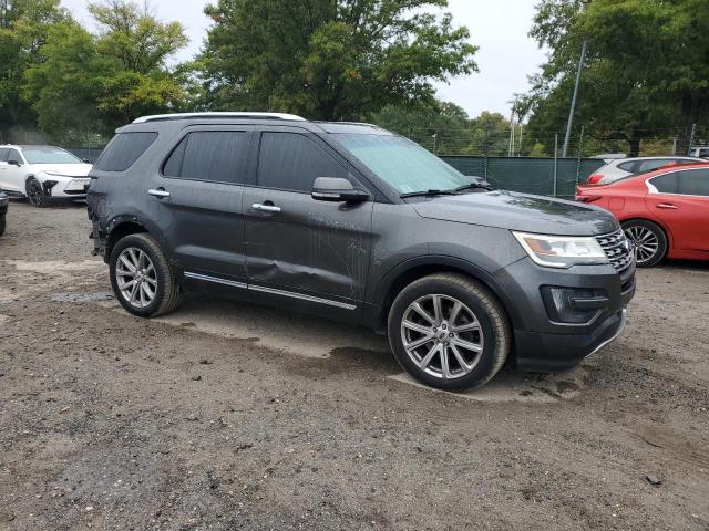 1FM5K8F86GGA88030 - 2016 FORD EXPLORER LIMITED GRAY photo 4
