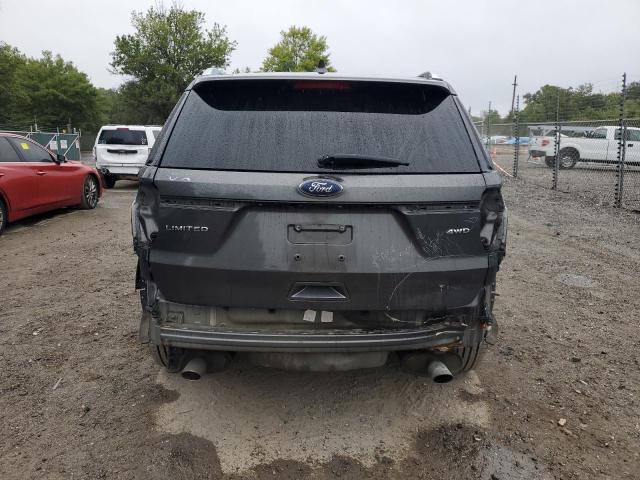 1FM5K8F86GGA88030 - 2016 FORD EXPLORER LIMITED GRAY photo 6