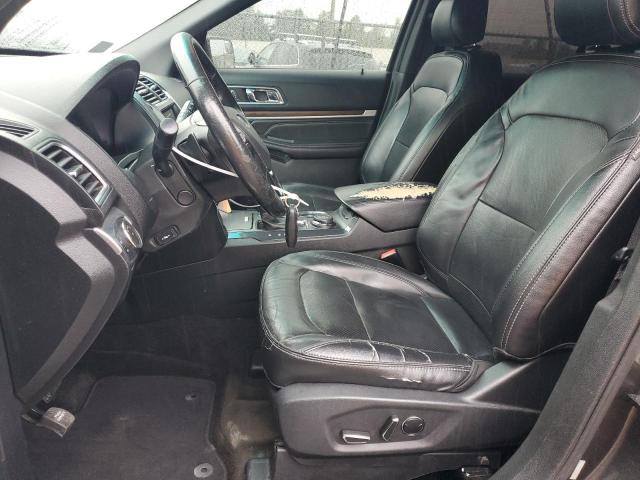 1FM5K8F86GGA88030 - 2016 FORD EXPLORER LIMITED GRAY photo 7