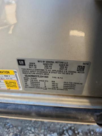 5GAKRBKD7EJ341893 - 2014 BUICK ENCLAVE GOLD photo 14