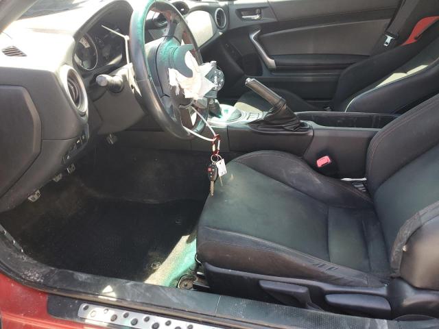 JF1ZNAA17F9710531 - 2015 TOYOTA SCION FR-S წითელი ფოტო 7