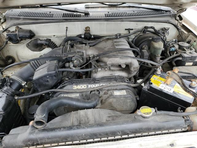 4TASN92N0YZ630806 - 2000 TOYOTA TACOMA XTRACAB PRERUNNER თეთრი ფოტო 11