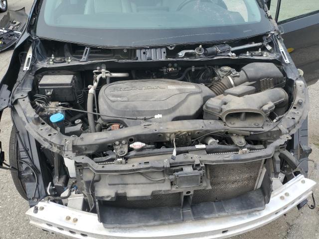 5FNRL6H80KB052891 - 2019 HONDA ODYSSEY TOURING BLACK photo 12