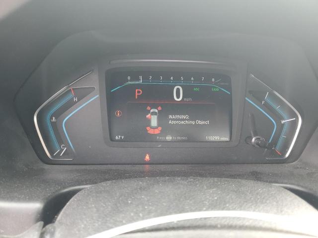 5FNRL6H80KB052891 - 2019 HONDA ODYSSEY TOURING BLACK photo 9