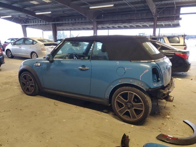 WMWZP3C59DT551136 - 2013 MINI COOPER S BLUE photo 2
