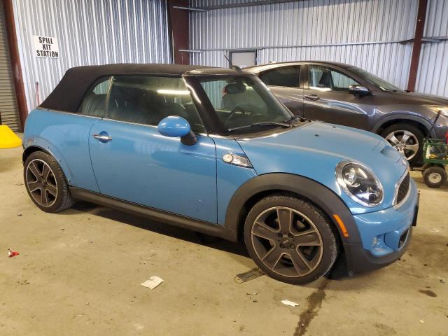WMWZP3C59DT551136 - 2013 MINI COOPER S BLUE photo 4