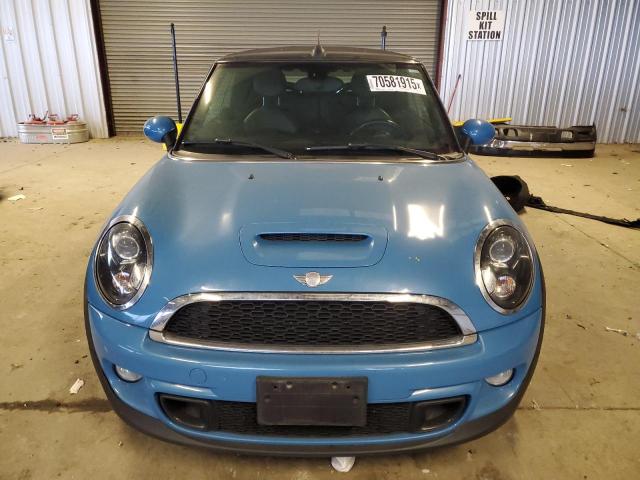 WMWZP3C59DT551136 - 2013 MINI COOPER S BLUE photo 5