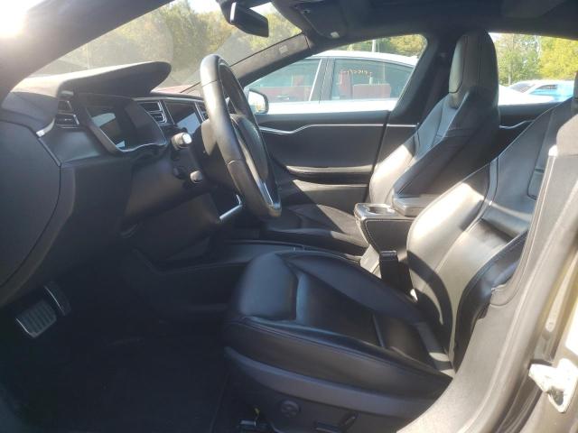 5YJSA1E28GF135356 - 2016 TESLA MODEL S Gris foto 7