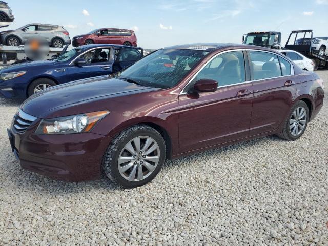 1HGCP2F8XCA172439 - 2012 HONDA ACCORD EXL MAROON photo 1