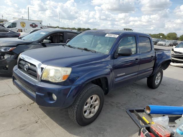 3TMJU62N86M008132 - 2006 TOYOTA TACOMA DOUBLE CAB PRERUNNER BLUE photo 1