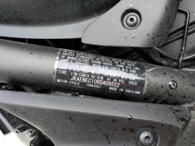 JKAENEC10RDA09552 - 2024 KAWASAKI EN650 C BLACK photo 13