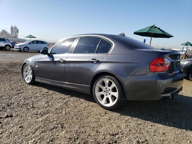 WBAVB77518NH80468 - 2008 BMW 335I I GRAY photo 2