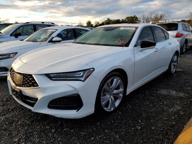 19UUB6F4XMA004616 - 2021 ACURA TLX TECHNOLOGY WHITE photo 1
