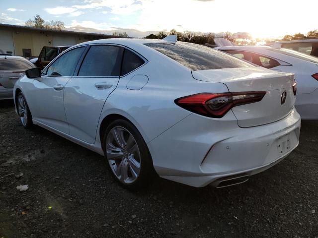 19UUB6F4XMA004616 - 2021 ACURA TLX TECHNOLOGY WHITE photo 2