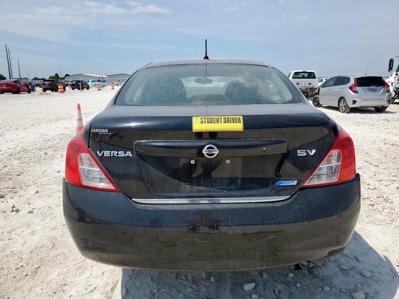 3N1CN7AP9CL857303 - 2012 NISSAN VERSA S Սև լուսանկար 6