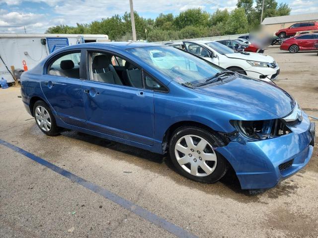 19XFA1F53AE005279 - 2010 HONDA CIVIC LX Blau Foto 4