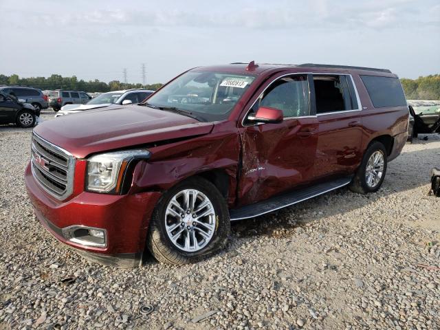 1GKS2GKC4LR247481 - 2020 GMC YUKON XL K1500 SLT BURGUNDY photo 1