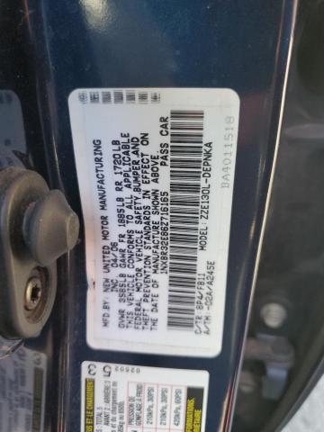 1NXBR32E86Z716165 - 2006 TOYOTA COROLLA CE BLUE photo 13