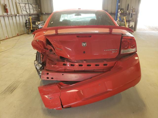 2B3CA3CV5AH158691 - 2010 DODGE CHARGER SXT RED photo 6