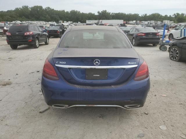 W1KWF8EB3MR635867 - 2021 MERCEDES-BENZ C 300 4MATIC BLUE photo 6
