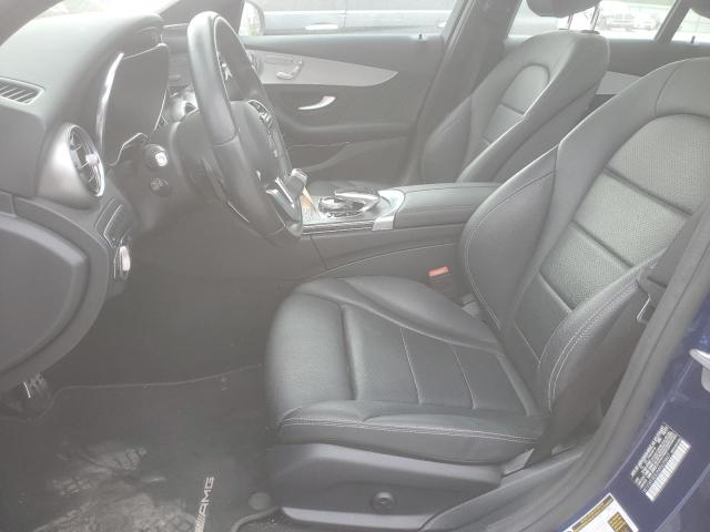 W1KWF8EB3MR635867 - 2021 MERCEDES-BENZ C 300 4MATIC BLUE photo 7