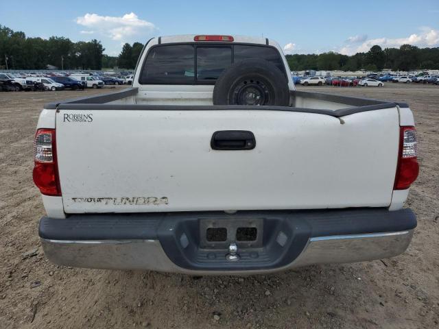 5TBRU34116S466180 - 2006 TOYOTA TUNDRA ACCESS CAB SR5 WHITE photo 6