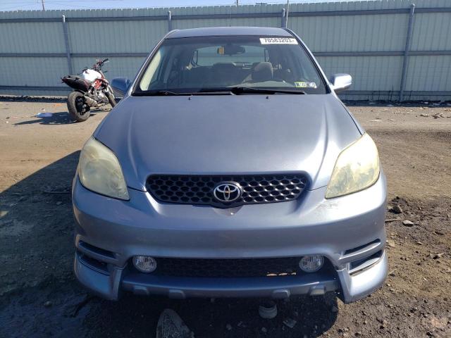 2T1KR32E24C285613 - 2004 TOYOTA COROLLA MA XR BLUE photo 5