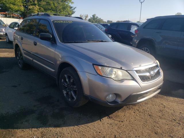 4S4BP61C487359477 - 2008 SUBARU OUTBACK 2.5I GRAY photo 4